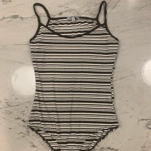 Striped Bodysuit